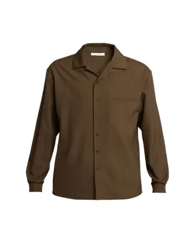 The Row Men's Kanta Wool Notch-Collar Button-Down Shirt | Thumbnail 1 The Row Men's Kanta Wool Notch-Collar Button-Down Shirt | Thumbnail 1
