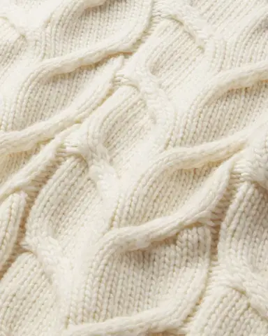 Frame The Cable Funnel Sweater | Thumbnail 4