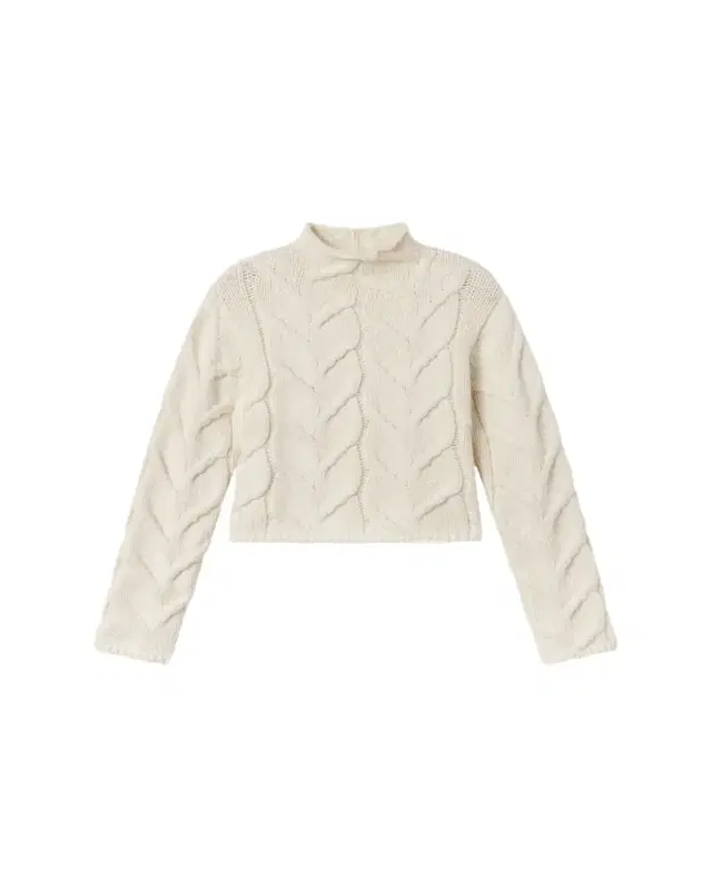 FRAME The Cable Funnel Sweater