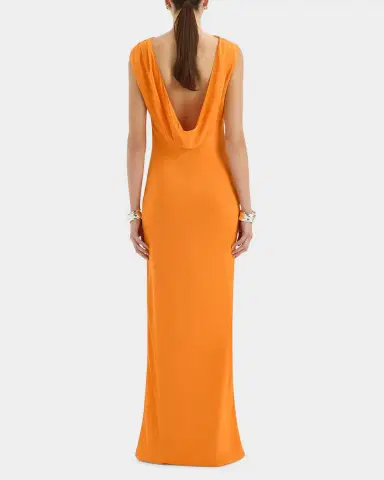 SIR. Isla Cowl-Back Silk Gown | Thumbnail 3 SIR. Isla Cowl-Back Silk Gown | Thumbnail 3