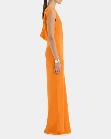SIR. Isla Cowl-Back Silk Gown | Thumbnail 4 SIR. Isla Cowl-Back Silk Gown | Thumbnail 4