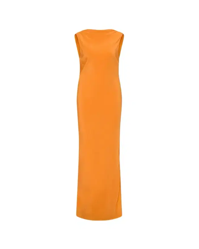 SIR Isla Cowl-Back Silk Gown