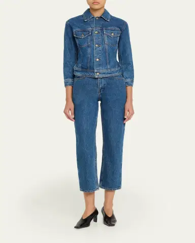 OSSOU Drift High-Rise Ankle Jeans | Thumbnail 2 OSSOU Drift High-Rise Ankle Jeans | Thumbnail 2