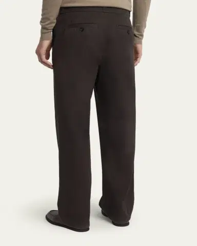 THE ROW Men's Ottis Cotton and Cashmere Straight-Leg Chino Pants | Thumbnail 3 THE ROW Men's Ottis Cotton and Cashmere Straight-Leg Chino Pants | Thumbnail 3