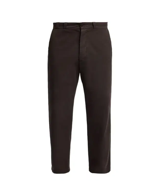 THE ROW Men's Ottis Cotton and Cashmere Straight-Leg Chino Pants
