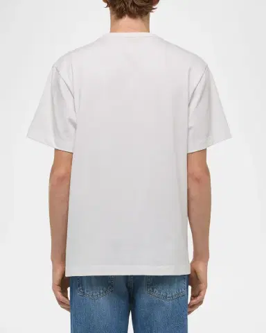 Helmut Lang Men's Relaxed-Fit Stencil Cotton Tee | Thumbnail 14