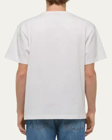 Helmut Lang Men's Relaxed-Fit Stencil Cotton Tee | Thumbnail 6