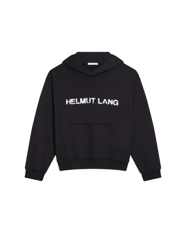 Men's Relaxed-Fit Stencil Cotton Hoodie