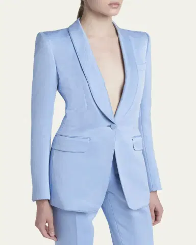 Tom Ford Cotton Velvet Single-Breasted Blazer | Thumbnail 4 Tom Ford Cotton Velvet Single-Breasted Blazer | Thumbnail 4