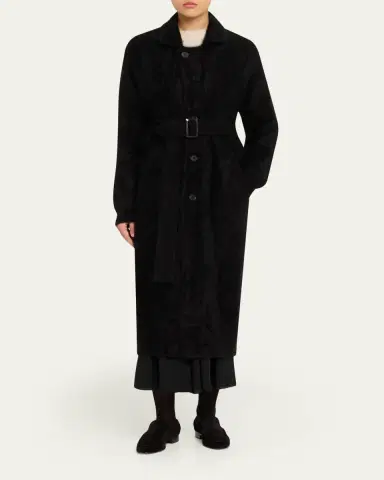 Guest in Residence Grizzly Cashmere Long Belted Coat | Thumbnail 2 Guest in Residence Grizzly Cashmere Long Belted Coat | Thumbnail 2