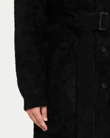 Guest in Residence Grizzly Cashmere Long Belted Coat | Thumbnail 5 Guest in Residence Grizzly Cashmere Long Belted Coat | Thumbnail 5