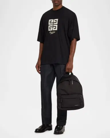 Givenchy Men's Essential U Nylon Backpack | Thumbnail 4 Givenchy Men's Essential U Nylon Backpack | Thumbnail 4