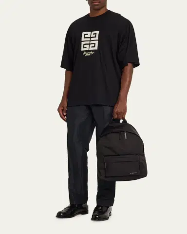 Givenchy Men's Essential U Nylon Backpack | Thumbnail 10 Givenchy Men's Essential U Nylon Backpack | Thumbnail 10