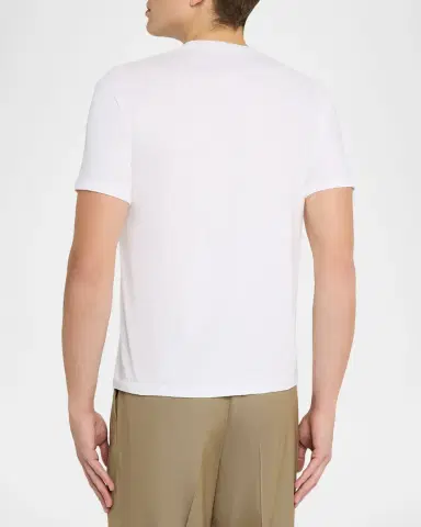 AURALEE Men's Short-Sleeve Cotton T-Shirt | Thumbnail 11