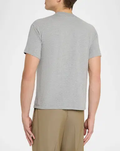 AURALEE Men's Short-Sleeve Cotton T-Shirt | Thumbnail 15