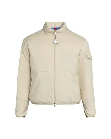 Moncler Men's Nylon Jacket with Stowaway Hood | Thumbnail 1