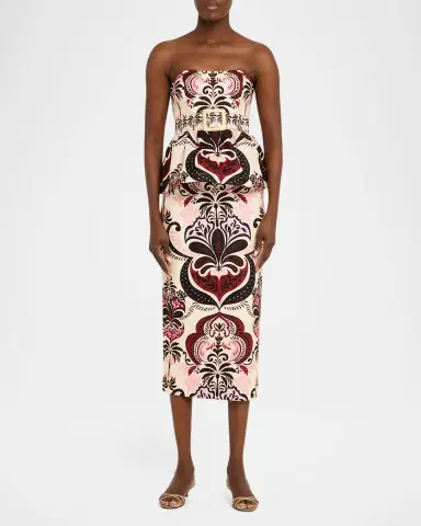 Cara Cara Sienna Printed Midi Skirt | Thumbnail 14