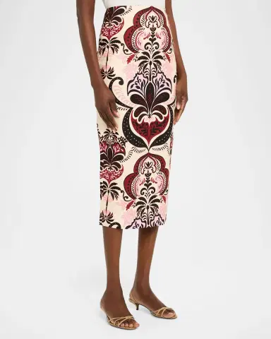Cara Cara Sienna Printed Midi Skirt | Thumbnail 16