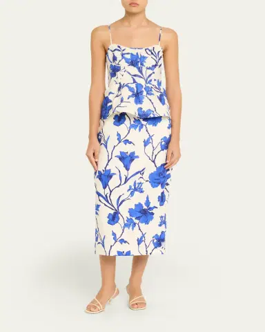 Cara Cara Sienna Printed Midi Skirt | Thumbnail 6