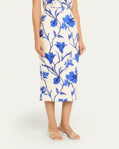 Cara Cara Sienna Printed Midi Skirt | Thumbnail 8