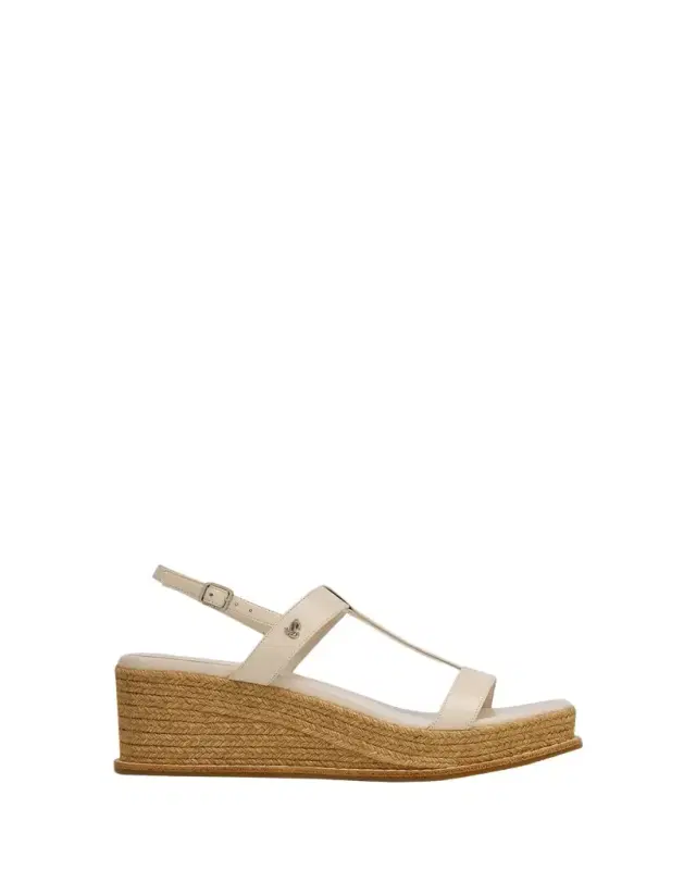 Jimmy Choo Theia 60 Leather Espadrille Wedge Sandals