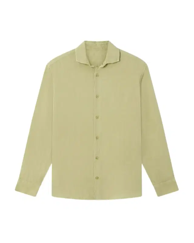 Men's Antonio Linen Casual Button-Down Shirt