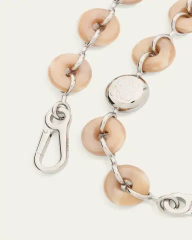 Loewe Donut Chain Shoulder Strap in Acetate and Stainless Steel | Thumbnail 2 Loewe Donut Chain Shoulder Strap in Acetate and Stainless Steel | Thumbnail 2