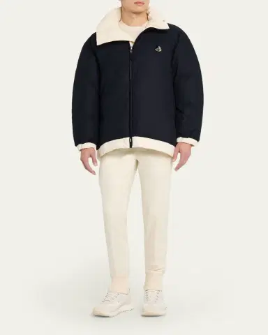 Moncler Genius x JIL SANDER Men's Penguinone Reversible Short Down Jacket | Thumbnail 2 Moncler Genius x JIL SANDER Men's Penguinone Reversible Short Down Jacket | Thumbnail 2