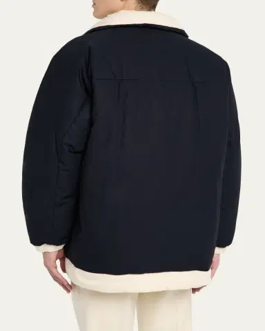 Moncler Genius x JIL SANDER Men's Penguinone Reversible Short Down Jacket | Thumbnail 3 Moncler Genius x JIL SANDER Men's Penguinone Reversible Short Down Jacket | Thumbnail 3