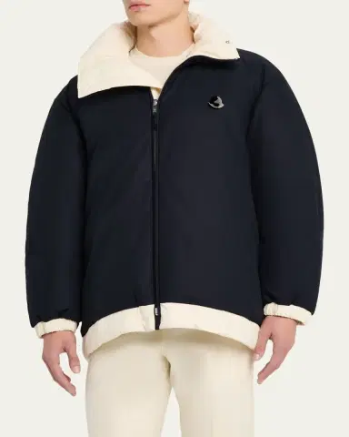 Moncler Genius x JIL SANDER Men's Penguinone Reversible Short Down Jacket | Thumbnail 4 Moncler Genius x JIL SANDER Men's Penguinone Reversible Short Down Jacket | Thumbnail 4