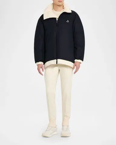 Moncler Genius x JIL SANDER Men's Penguinone Reversible Short Down Jacket | Thumbnail 6 Moncler Genius x JIL SANDER Men's Penguinone Reversible Short Down Jacket | Thumbnail 6
