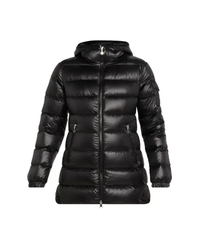 Glements Hooded Mid-Length Down Jacket