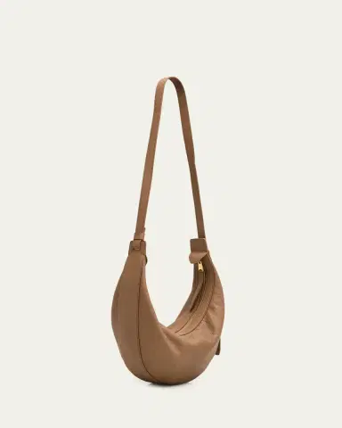 Khaite Augustina Small Zip Calfskin Crossbody Bag | Thumbnail 19