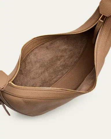 Khaite Augustina Small Zip Calfskin Crossbody Bag | Thumbnail 20