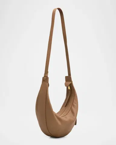Khaite Augustina Small Zip Calfskin Crossbody Bag | Thumbnail 10