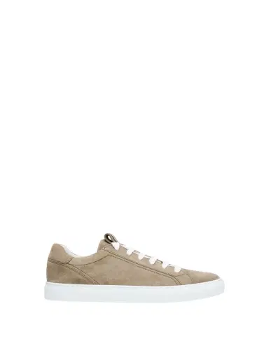 Brunello Cucinelli Monili Suede Low-Top Sneakers | Thumbnail 1 Brunello Cucinelli Monili Suede Low-Top Sneakers | Thumbnail 1