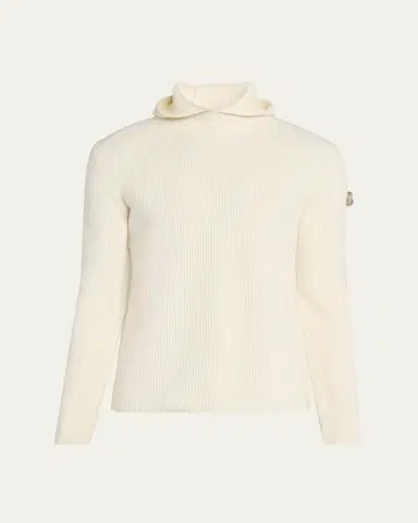 Moncler Genius x JIL SANDER Men's Wool Rib Hoodie | Thumbnail 10 Moncler Genius x JIL SANDER Men's Wool Rib Hoodie | Thumbnail 10