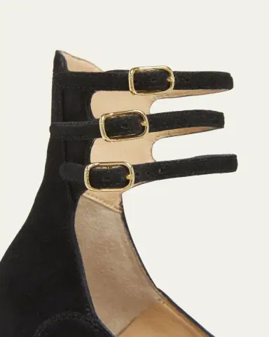 Chloé Loti Suede Platform Block-Heel Pumps | Thumbnail 5 Chloé Loti Suede Platform Block-Heel Pumps | Thumbnail 5