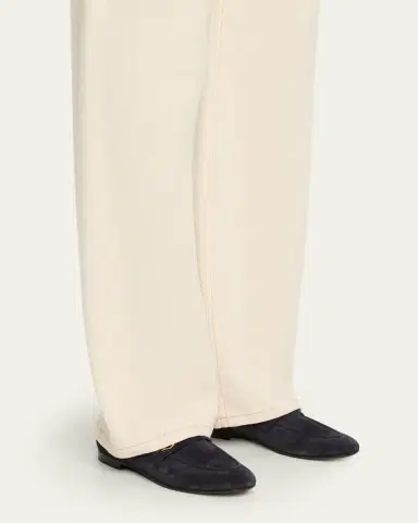 Brunello Cucinelli Suede Loafers with Horsebit Strap | Thumbnail 2