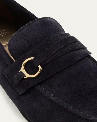 Brunello Cucinelli Suede Loafers with Horsebit Strap | Thumbnail 5