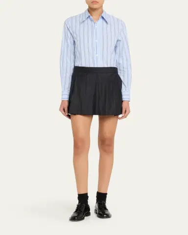 WE-AR4 The Rebel Striped Wool Shirt | Thumbnail 2