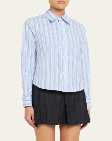 WE-AR4 The Rebel Striped Wool Shirt | Thumbnail 4