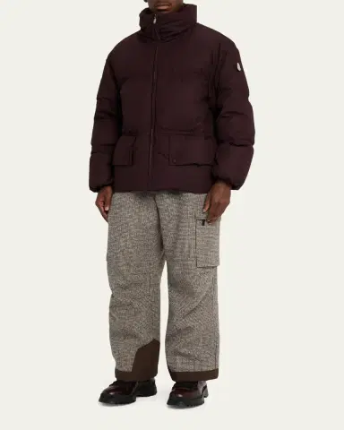 Moncler Genius x JIL SANDER Men's Collinemycin Short Down Puffer Jacket | Thumbnail 2