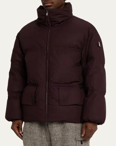 Moncler Genius x JIL SANDER Men's Collinemycin Short Down Puffer Jacket | Thumbnail 4