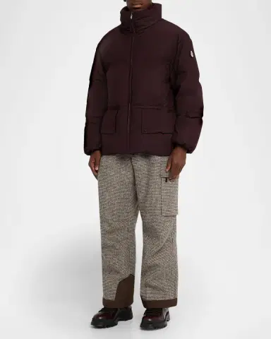 Moncler Genius x JIL SANDER Men's Collinemycin Short Down Puffer Jacket | Thumbnail 6