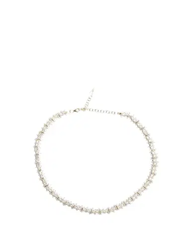 Nickho Rey 925 Necklace with Crystals, Gold | Thumbnail 1 Nickho Rey 925 Necklace with Crystals, Gold | Thumbnail 1