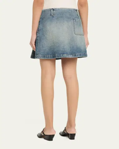 Loewe Pleated Mini Skirt | Thumbnail 3 Loewe Pleated Mini Skirt | Thumbnail 3