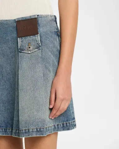 Loewe Pleated Mini Skirt | Thumbnail 9 Loewe Pleated Mini Skirt | Thumbnail 9