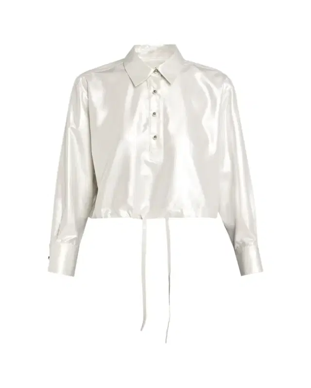 WE-AR4 The Crawford Cropped himmer ilk Blouse