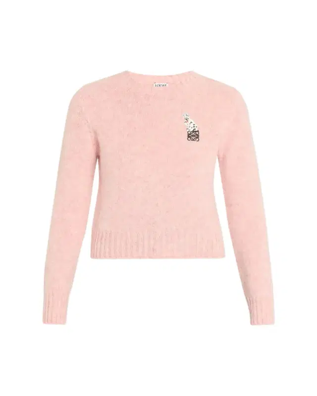x Louis Wain Futuristic Cat Embroidered Sweater